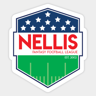 NFFL Shield Sticker